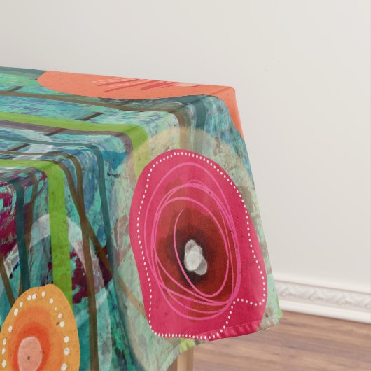 チューリップタンゴインスパイア自然フローラ- テーブルクロス (インサイチュ)