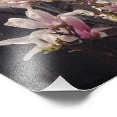 チューリップツリーの花。マグノリア・ソランゲアナ フォトプリント            (角)