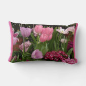 チューリップデイジーヒアシンス ランバークッション (裏面)