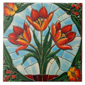 チューリップトレンディービューティフルコレクション タイル (正面)