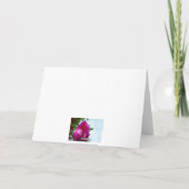 チューリップドロップ、ハッピーバースデー カード (裏面)