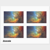 チューリップネブラSH2-101 NASA 長方形シール (シート)