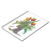 チューリップノートバイグアン ノートブック (左側)