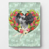 チューリップハートアートフレームプラーク フォトプラーク (正面)