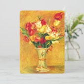 チューリップバイピエールルノアールヴィンテージブライダルシャワー 招待状 (スタンド正面)