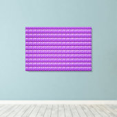 チューリップパターン キャンバスプリント (インサイチュ (ウッドフロア))