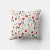 チューリップパターン クッション (裏面)