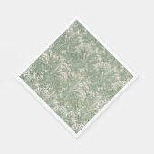 チューリップパターン（William Morris著） スタンダードランチョンナプキン (角)