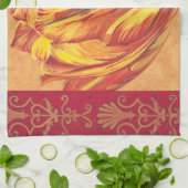 チューリップパワーI キッチンタオル (折り畳み)