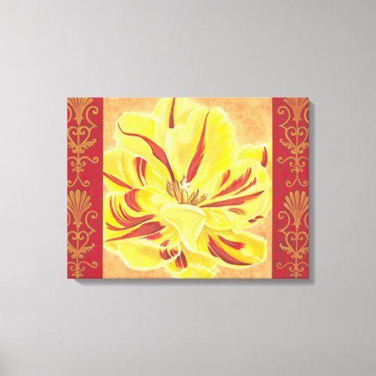 チューリップパワーII キャンバスプリント (正面)