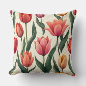 チューリップピロークッション クッション (正面)