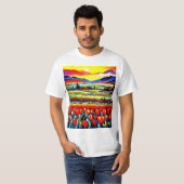 チューリップフィールド3 Tシャツ (正面フル)