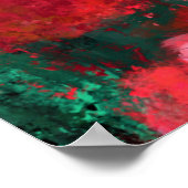 チューリップフィールド – 横 – オランダの春 ポスター (角)