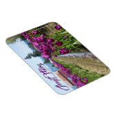 チューリップフィールド(紫)とバーン(Skagit Valley) マグネット (右側)