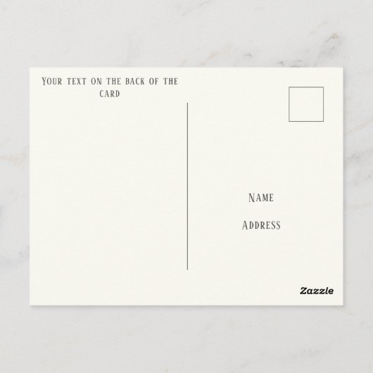 チューリップフェスティバルオタワカナダ ポストカード (裏面)