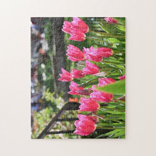 チューリップフェスティバルフラワー自然写真園 ジグソーパズル (縦)