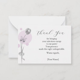 チューリップフラワーありがとう ノートカード