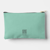 チューリップフラワーガーデンバイブル聖なる書物、 経典 パーソナライズされた アクセサリーポーチ (裏面)