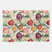 チューリップフラワーフローライースター キッチンタオル (横)