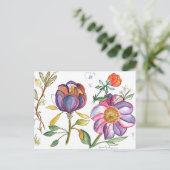 チューリップフラワーポストカード ポストカード (スタンド正面)