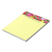 チューリップフラワーメモ帳春パーソナライズされたギフト ノートパッド (回転)