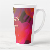 チューリップフローラ名とお気に入りのラテマグ カフェラテマグ (右)