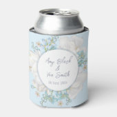 チューリップブルー結婚フローラ 缶クーラー (缶正面)
