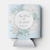 チューリップブルー結婚フローラ 缶クーラー (裏面)