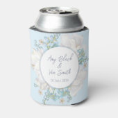 チューリップブルー結婚フローラ 缶クーラー (缶裏面)