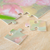 チューリップブーケのヴィンテージルック – フローラアート ジグソーパズル (側面)