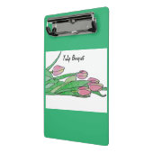 チューリップブーケの置き下げ ミニクリップボード (アングル2)