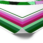 チューリッププリント ポスター (角)