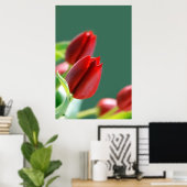 チューリップポスター ポスター (ホームオフィス)