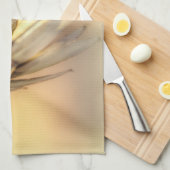 チューリップポプラ空シードポッド キッチンタオル (四つ折り)