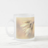 チューリップポプラ空シードポッド フロストグラスマグカップ (左)