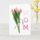 チューリップマザーズデイカード カード (黄色い花)