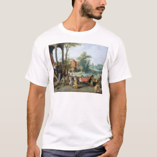 チューリップマニアの愚劣の風刺 Tシャツ