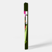 チューリップモノグラムの付き春 Case-Mate iPhoneケース (裏面 / 左)