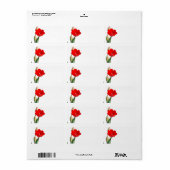 チューリップラベル ラベル (フルシート)