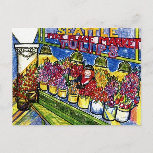 チューリップレディ ポストカード (正面)
