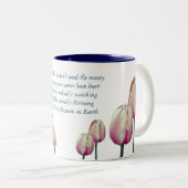 チューリップワークラブダンスライブ感動的 ツートーンマグカップ (正面右)