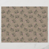 チューリップヴィンテージ履歴ページスクラップブックページ (裏面)