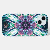 チューリップ万華鏡のように千変万化するパターン Case-Mate iPhoneケース (裏面 (横))