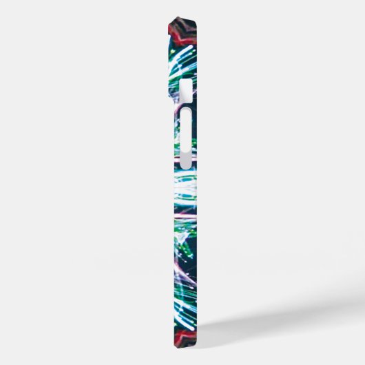 チューリップ万華鏡のように千変万化するパターン Case-Mate iPhoneケース (裏面 / 左)