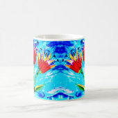 チューリップ三本 コーヒーマグカップ (中央)