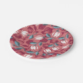 チューリップ交響曲：花柄 ペーパープレート (アングル)