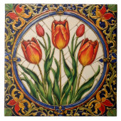 チューリップ人気があるビューティフルコレクションセラミック タイル (正面)