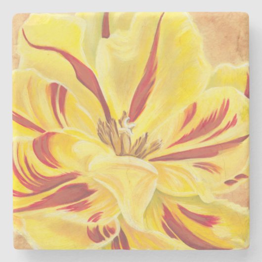 チューリップ力II ストーンコースター (正面)