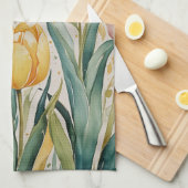 チューリップ夢想 キッチンタオル (四つ折り)