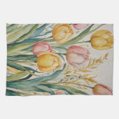 チューリップ夢想 キッチンタオル (横)